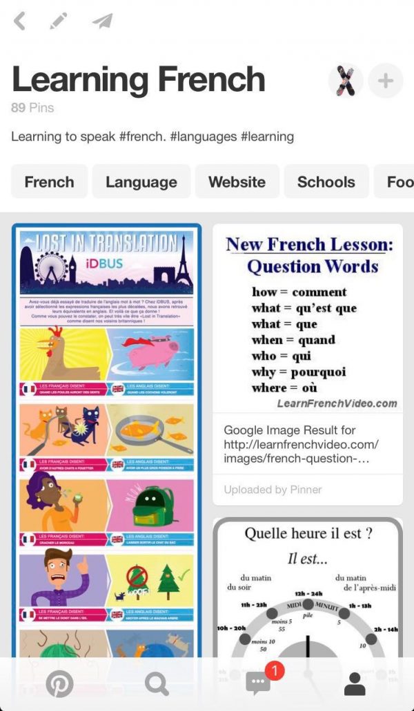 learn to speek french